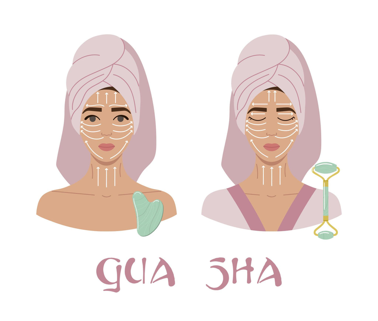 Pack JadeGlow (Gua sha + Jade Roller) 💚